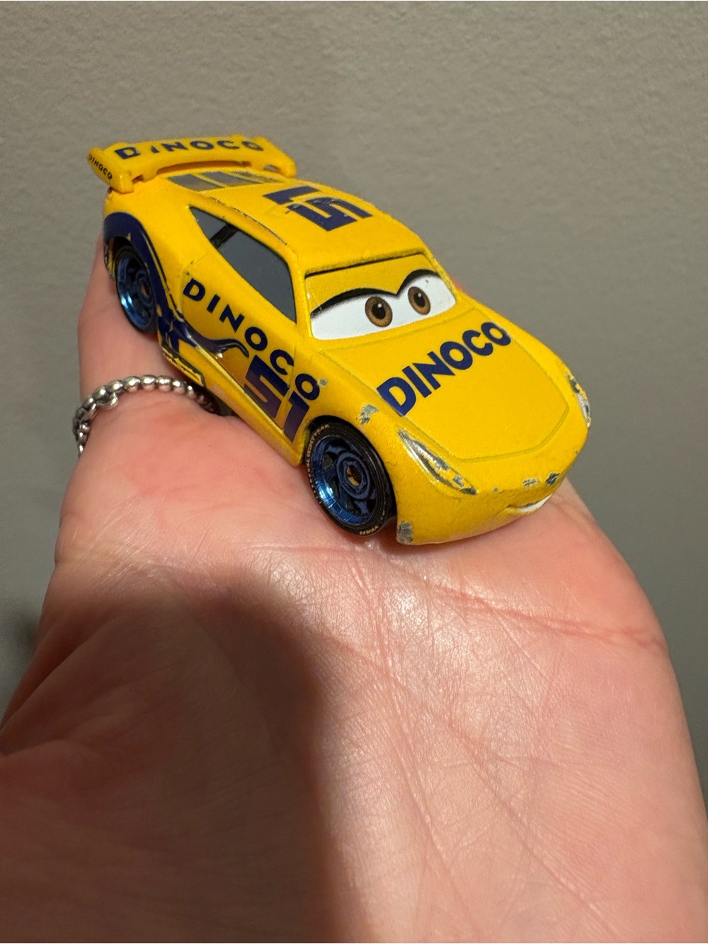 Mattel Disney Cars 3 Cruz Ramirez Diecast Car Dinoco #51 Pixar